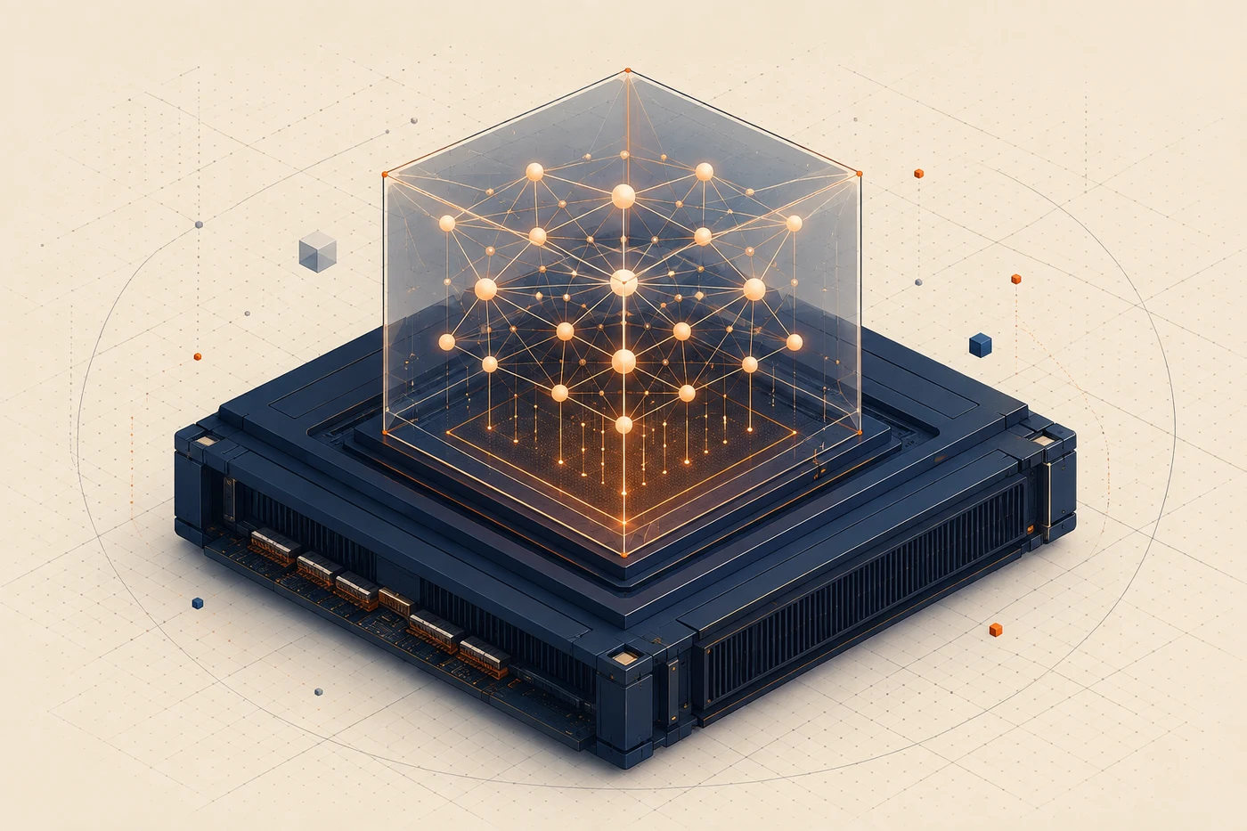 Confidential AI Infrastructure research concept illustration